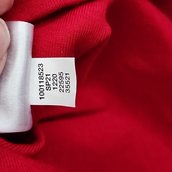 Karen Scott Red Sleeveless Rhinestone-like stud Cutout Accent Tank Top - Picture 7 of 7